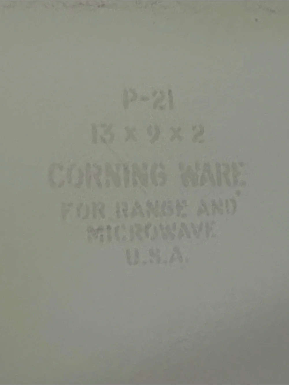 Corningware P-21 Roaster - Blue Cornflower 13 x 9 x 2